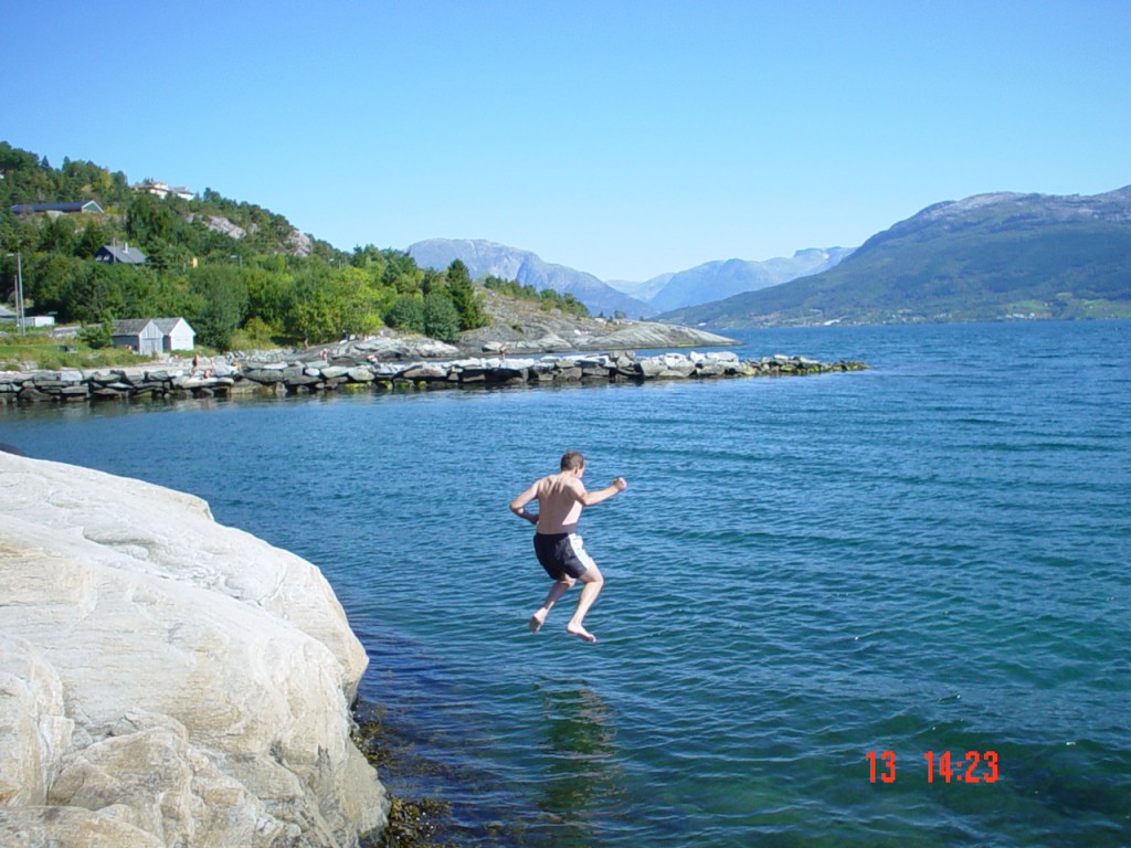 Bading i Hardanger