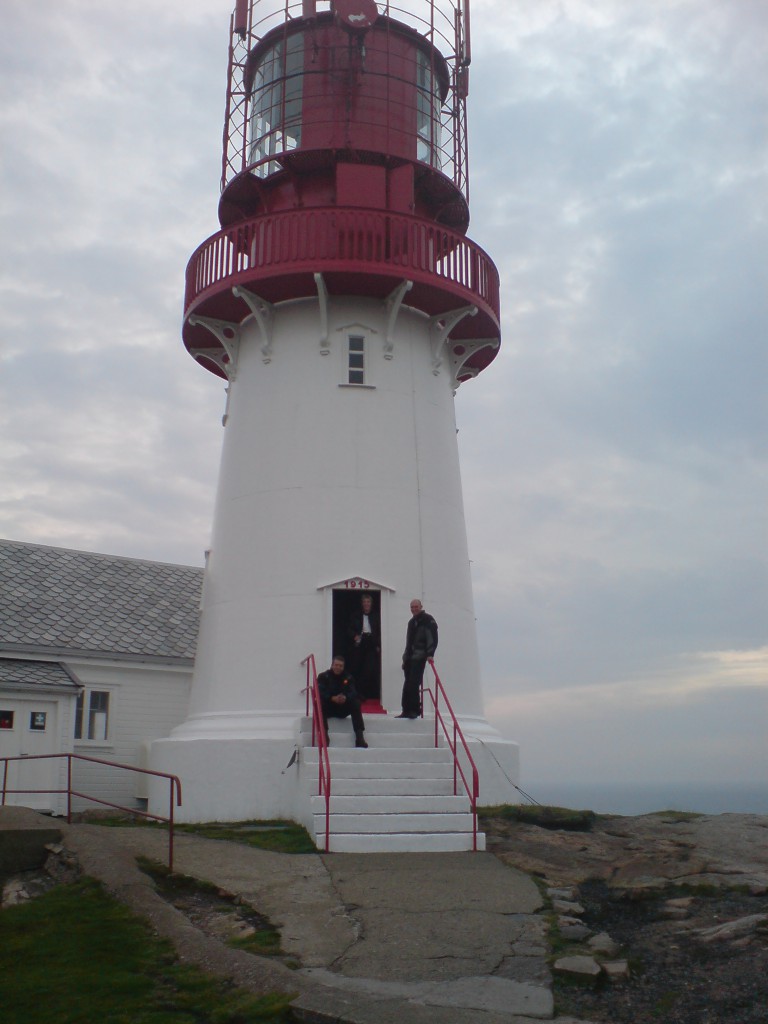 Lindesnes fyr. Norges sydligste punkt