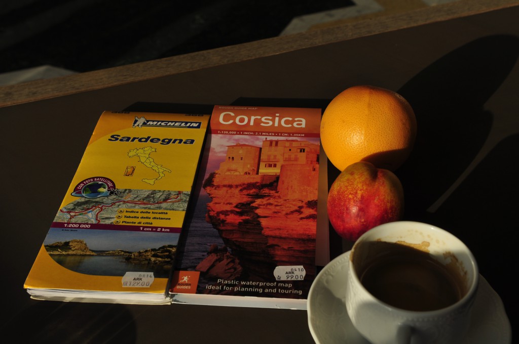Vi er klare for nye eventyr på Korsika, etter noen fantastiske dager på Sardinia.