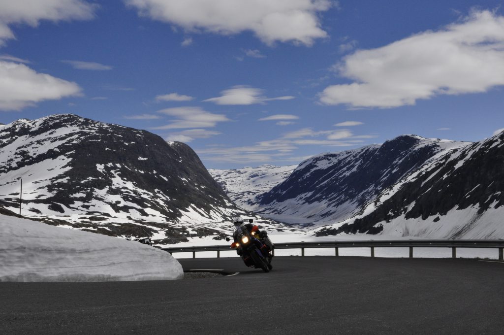 På vei opp til Dalsnibba