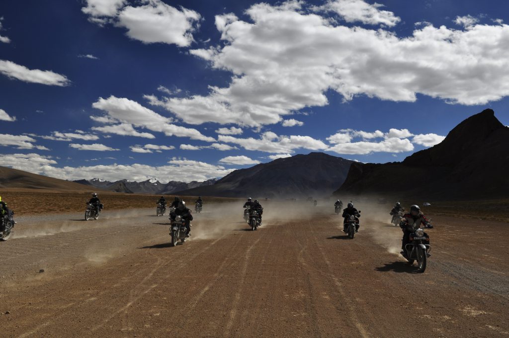 Det blir et spennende race innover den Tibetanske høysletta